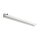 LED Wandleuchte 52 cm 4100 K Chrom Wei&szlig; Edelstahl Acryl
