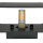 Schwarze Wandleuchte Up Down B: 16 cm H: 8 cm Aluminium G9