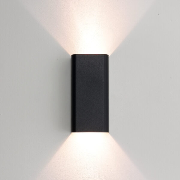 Up Down Wandlampe Graphit GU10 Metall BERGEN