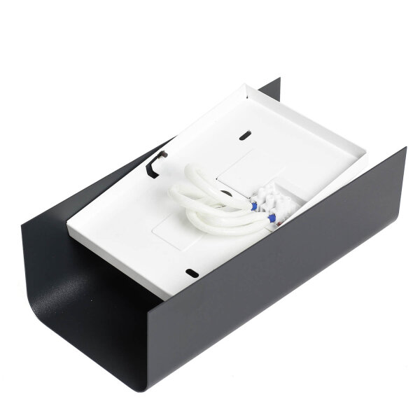 Up Down Wandlampe Graphit GU10 Metall BERGEN
