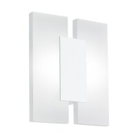 Wandleuchte LED Metrass 2 Wei&szlig; 2-Flmg