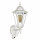 Große Außenlampe mit Bewegungsmelder E27 Weiß-Gold IP44