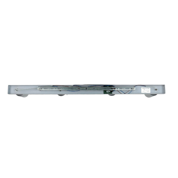 Deckenstrahler Metall 4-flammig 80 cm länglich GU10 Weiß