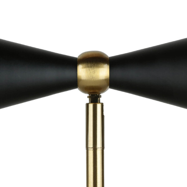 Wandlampe Metall E14 Schwenkarm H: 33 cm Up Down Modern