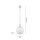 LED Hängelampe RGB Smart Home Glaskugel dimmbar Ø20 cm