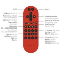 LED Hängelampe RGB Smart Home Glaskugel dimmbar...