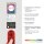 LED Hängelampe RGB Smart Home Glaskugel dimmbar Ø25 cm