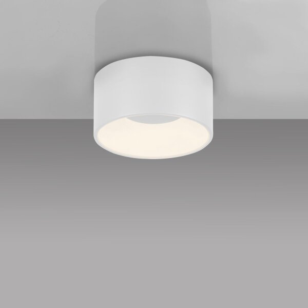 Runde LED Deckenlampe Weiß Ø16 cm 13 W 1500 lm dimmbar