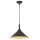 Hängelampe Metall Ø 36 cm H: max. 183,5 cm Schwarz E27