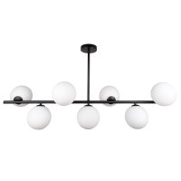 Hängelampe Schwarz Weiß B: 110 cm lang H: max....
