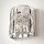Wandlampe Kristall Metall H: 21,5 cm Chrom 2x E14