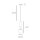 Pendelleuchte rund D: 15 cm Marmor Metall Glas E14
