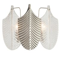 Wandlampe Metall Glas B: 36 cm 3x E14 Modern Design