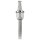 XXL Wandlampe Metall Ketten 148 cm hoch in Nickel 4x E14
