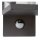 LED Wandlampe mit Bewegungsmelder Aluminium Glas 3000 K