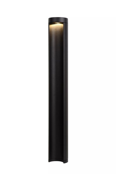 LED Pollerleuchte Aluminium Schwarz 65 cm IP54 3000 K