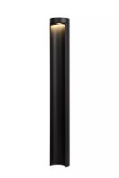 LED Pollerleuchte Aluminium Schwarz 65 cm IP54 3000 K
