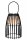 LED Akku Tischlampe dimmbar Schwarz IP44 40 cm Terrasse
