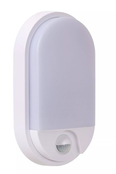 LED Wandleuchte mit Bewegungsmelder Weiß IP54 3000 K