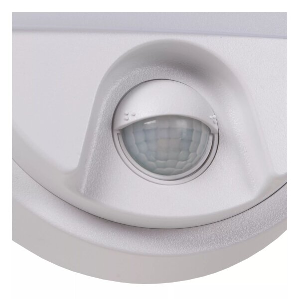 LED Wandleuchte mit Bewegungsmelder Weiß IP54 3000 K