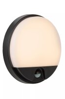 LED Wandleuchte mit Bewegungsmelder Ø21 cm IP54...