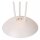 LED Akku Tischlampe Weiß Ladestation IP54 2 W dimmbar