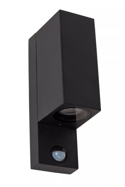 Wandlampe Up Down Sensor Aluminium B:7 cm IP65 GU10