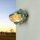 Wandlampe außen Messing massiv Glas B: 21 cm IP64 E27