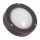 Wandlampe außen Maritim Messing G9 Ø 14 cm IP64 Schwarz antik
