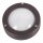 Wandlampe außen Maritim Messing G9 Ø 14 cm IP64 Schwarz antik