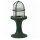 Sockelleuchte Messing massiv Glas E27 IP64 25 cm hoch