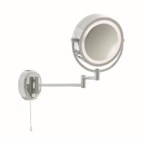 Schwenkbare Wandleuchte E14 Modern in Chrom f&uuml;rs Badezimmer