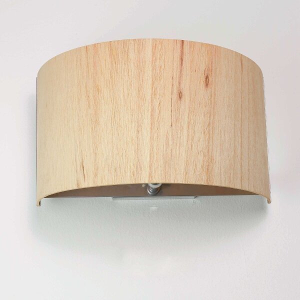 Wandleuchte BLEND NATUR in Holzfarben