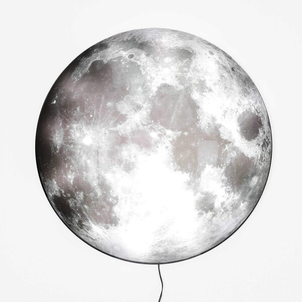 LED Wandleuchte Mond 3D 70cm