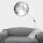 LED Wandleuchte Mond 3D 70cm