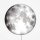 LED Wandleuchte Mond 3D 70cm