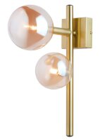 Metall Wandleuchte Glas inkl. LED G9 LED dekorativ