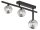 Deckenlampe Schwarz Graphit inkl. LED G9 dekorativ
