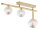 Dekorative Deckenleuchte Glas inkl. LED G9 Loft