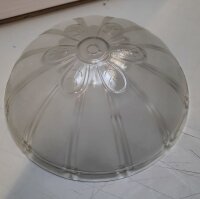 Lampenschirm Glas rund &Oslash; 25 cm f&uuml;r Deckenleuchte