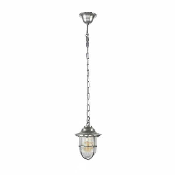Außenleuchte hängend Messing Glas Ø 16 cm IP54