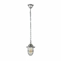 Au&szlig;enleuchte h&auml;ngend Messing Glas &Oslash; 16 cm IP54