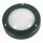 Kellerlampe Echt-Messing Glas G9 IP64 rund D: 14 cm