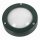 Kellerlampe Echt-Messing Glas G9 IP64 rund D: 14 cm