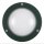 Kellerlampe Echt-Messing Glas G9 IP64 rund D: 14 cm