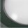 Kellerlampe Echt-Messing Glas G9 IP64 rund D: 14 cm