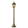 Antik-goldene Außenlampe im Tiffany-Stil