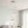 LED Hängelampe Metall 40 cm breit H: max. 120 cm 657 lm