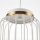 LED Hängelampe Metall 40 cm breit H: max. 120 cm 657 lm