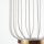 LED Hängelampe Metall 40 cm breit H: max. 120 cm 657 lm